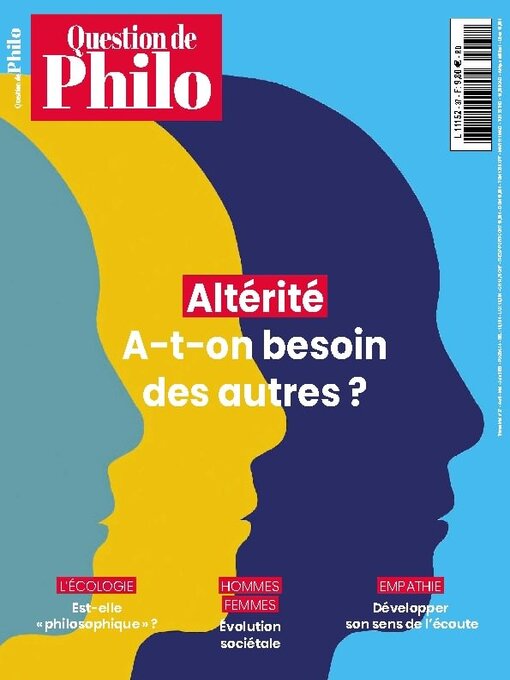 Title details for QUESTION DE PHILO by Entreprendre SA - Available